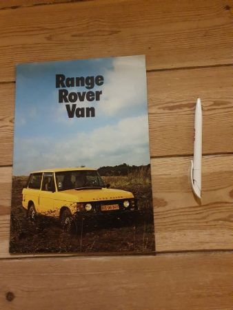 Range Rover Sjlden Dansk brochure